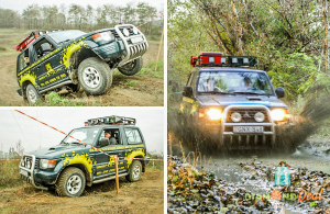 Off-Road vezetési élmény Mitsubishi Pajero terepjáróval kicsiknek és nagyoknak, Dunaharasztiban