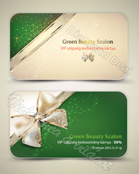 Részesülj év végéig a Green Beauty Szalonban 50%-os kedvezményben az összes szolgáltatásából, ahol nemcsak kedvezményesen szépülhetsz, de még VIP is leszel. Most VIP szépség kedvezmény kártyát vásárolhatsz, melynek révén – 50 %-ot biztosítanak a számodra a szalon szolgáltatásaiból. A VIP kártyát most csak 990 Ft!