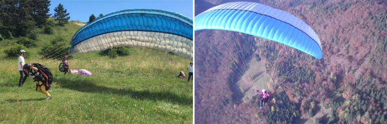 Siklóernyőzés tanfolyam a Diamond Deal kuponjával.