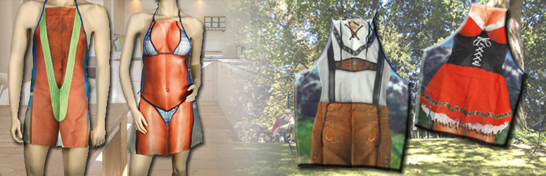 Humoros, praktikus kötény választható mintával a DiamondDeal-en!