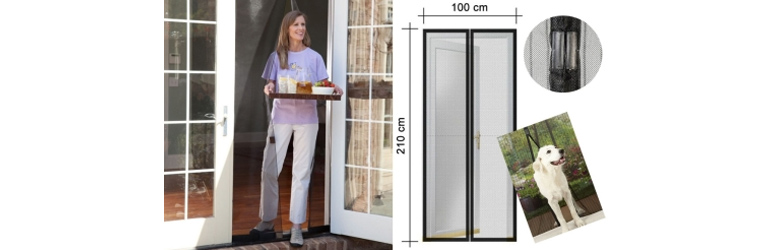 Tartsd kívül a rovarokat házadból a Magic Mesh mágneses szúnyoghálóval, a 7outlet kínálatából, DiamondDeal kuponnal kedvezményesen!