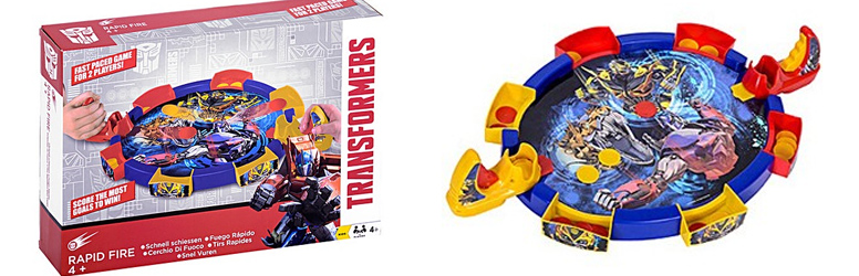 Gyors, izgalmas, akciódús játék a Transformers Rapid Fire asztali játékkal, a 7outolet kínálatából, DiamondDeal kuponnal kedvezményesen!