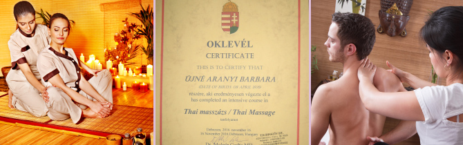 Thai masszázs Debrecenben, Barbara Masszázsszalonjában.