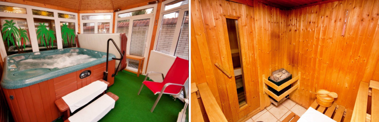 Tokajer Wellness Panzió wellness részleg