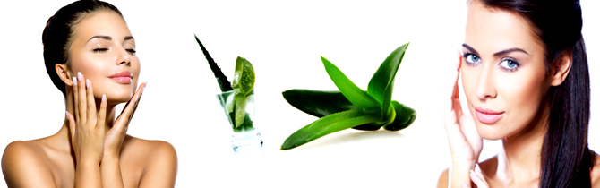 Aloe verás arckezelés