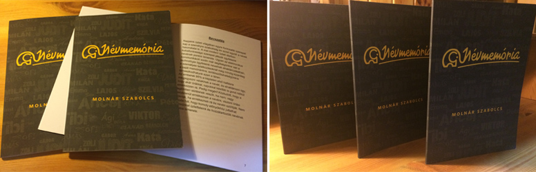 Tanulj meg minden nevet a Névmemória Könyv segítségével, amit a DiamondDeal kuponjával most elképesztő áron szerezhetsz be!