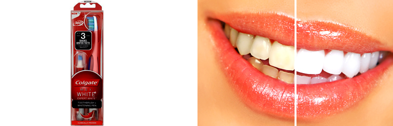 COLGATE MAX WHITE fogkefe+fehérítő toll 