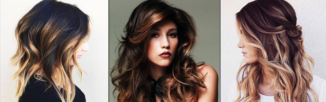 Copacabana-balayage melírozás