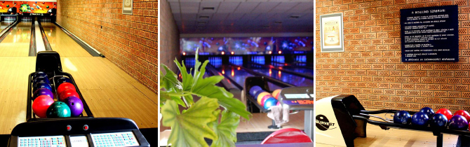 Dunakavics Étterem bowling pályái.