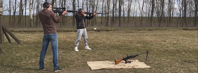 Duna Lövész SE páros lövészet Dragunov
