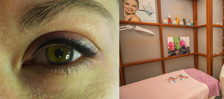Alsó-felső szemkontúr tetoválás a Dream Kozmetikában