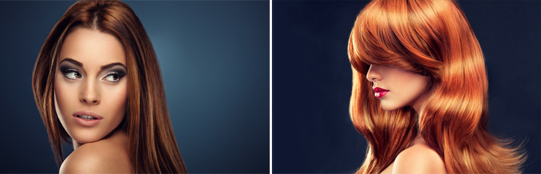 Női hajfestés az Ó-Haj Fodrászatban.