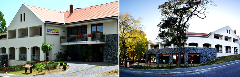Hotel Bonvino Wine & Spa kívülről.