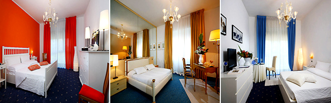 Hotel La Meridiana szobák