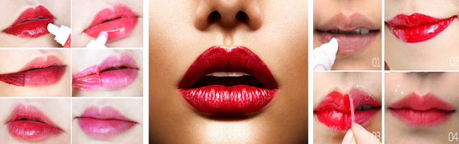 Lip Tatto,lehúzható ajaktetoválás,vízálló, csókálló, 24 órás