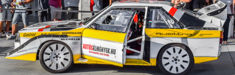 Audi S1 Group B élményvezetés a Hungaroringen