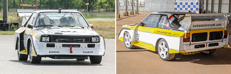 Audi S1 Group B élményvezetés a Nyírád Motorsport Centrumban, DiamondDeal kuponnal kedvezményesen!