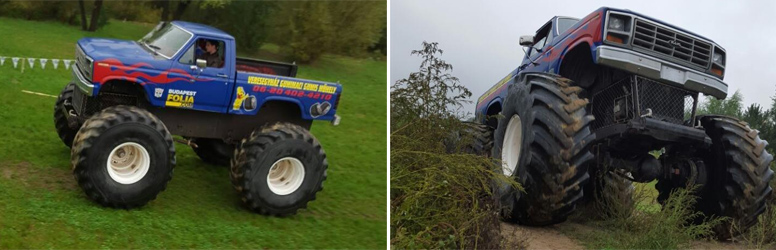 Vezesd a Monster Truck BigFoot Ford F150-et a DiamondDeal kuponjával kedvezménnyel!