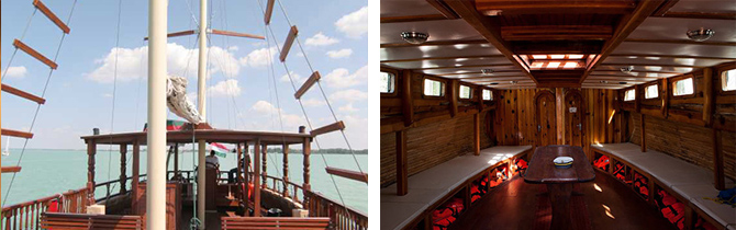 Nagyvitorlás, egy órás sétahajózás, talizmán yacht, balaton, kupon