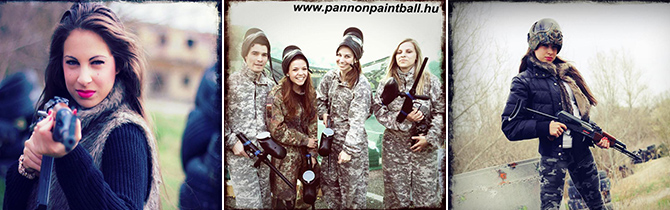Paintball csajok