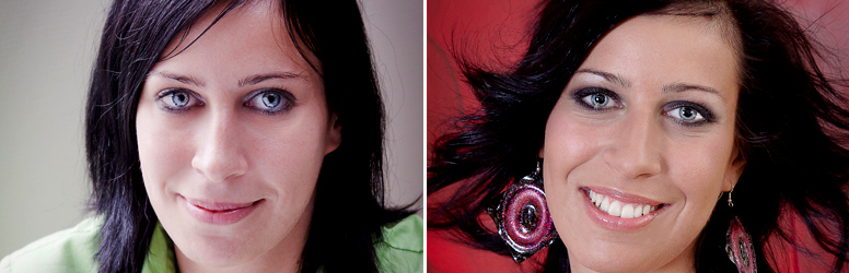 QuadraSystem smink tanfolyam, előtte-utána képek