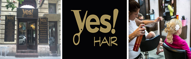 YES! Hair. hajvágás, mosás, szárítás, 