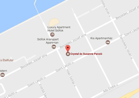 Crystal és Susanne panzió Siófok