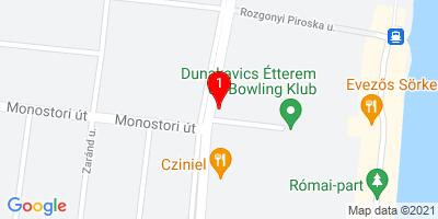 Dunakavics Étterem és Bowling Klub - régi