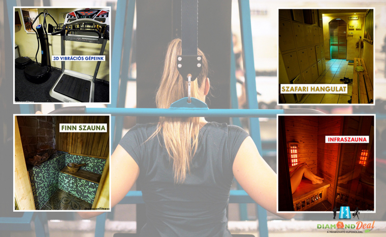 4 alkalmas bérlet az Amazon Női Fitnessbe
