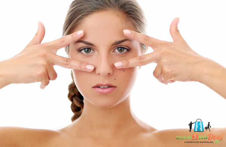 Azonnali ráncsimítás -  Tű nélküli mezoterápiás kezelés szemkörnyéki ráncokra