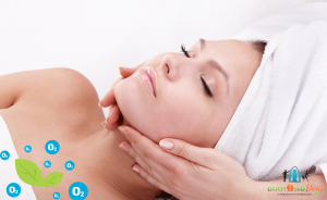 10 alkalmas oxigénterápiás kezelés arc-nyak-dekoltázs területre, a fiatalos, sima bőrért!