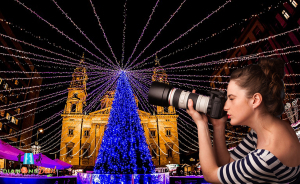 4 órás karácsonyi, adventi díszlet fotózás - 14 éves kortól, a Gráf Fotósuliban!