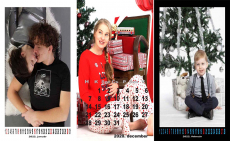 Családi naptár fotózás: Egyedi naptár a család egy évéről!