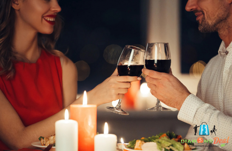 Páros asztalfoglalás választható fogásokkal, gyermek és állatbarát étteremben