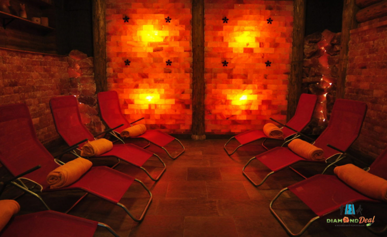 1 alkalmas sóterápia 2 fő részére vagy 2 alkalom 1 fő részére, himalájai sóbarlang