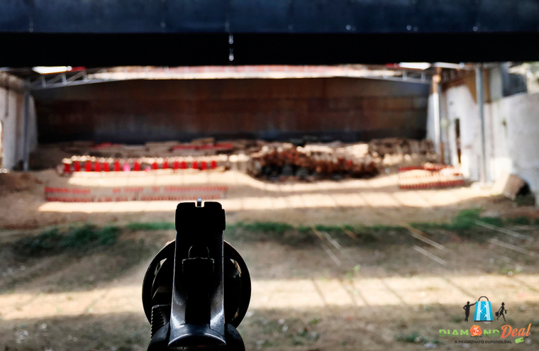 Próbáld ki a légpuskalövészetet, 50 lövés 5 szabadon válaszható légpuskával vagy légpisztollyal