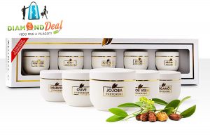 Gold wellness szett 5 különleges bőrápoló krém ajándék díszdobozban ingyenes szállítással!