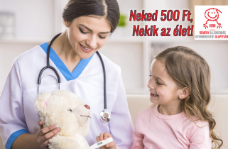 Támogasd 500 Ft-tal a rákos gyermekek gyógyulását, és a Remény Alapítvány működését!