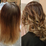 Ombre vagy Balayage hajfestés vagy klasszikus melír ajándék SteamPod hajregenerálással a Belvárosban