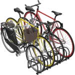 Kültéri biciklitároló 4 biciklinek