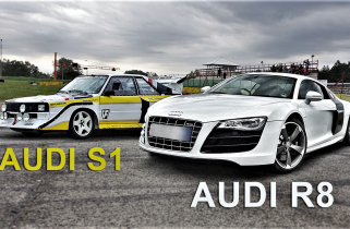 Vezess egy legendát, és egy mai szuper autót a Kakucs Ringen! AUDI S1 és AUDI R8!