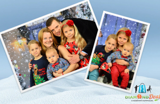 Karácsonyi családi fotózás Gráf Ildikó fotóstúdiójában! - 120 nyers + 5 választható retusált kép