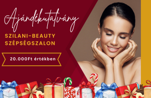 Lepd meg szeretted Karácsony alkalmából - 20.000 Ft értékű kozmetikai ajándékutalvány