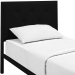 Hanna fém ágykeret fekete vagy fehér színben, 90x200 cm