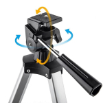 Csillagászati teleszkóp mobiltelefon adapterrel és állvánnyal