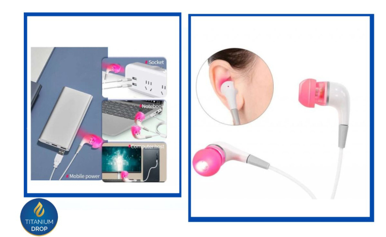 650 nm fülszondás lézerterápiás készülék