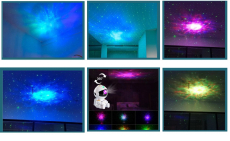 Asztronauta Galaxis Égbolt Projector, Űrhajós LED Lámpa