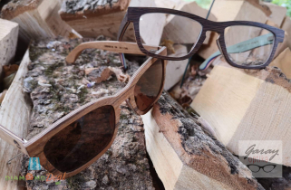 Komplett szemüveg magyar, fából készült egyedi szemüvegkerettel, látásvizsgálattal