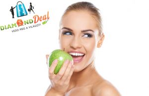 LED lámpás peroxidmentes fogfehérítés+ fogkő eltávolítással a hollywoodi mosolyért! 