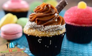 Natúr kozmetikai csomag muffin szappannal és 3 db macaron fürdőbombával!